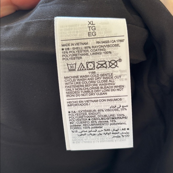 Old Navy Faux Leather Black Mini Skirt New with tags - Picture 8 of 8